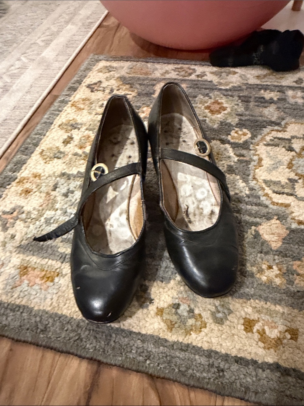 Classic Flamenco Black Mary Jane  shoes with Buckle Strap Mexican Miguelitobrand